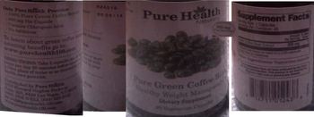 Pure Health Naturally Pure Green Coffee Bean - supplement