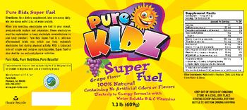 Pure Kidz Super Fuel Grape Flavor - 