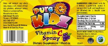 Pure Kidz Vitamin C Spray - supplement