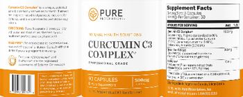 Pure Prescriptions Curcumin C3 Complex - supplement