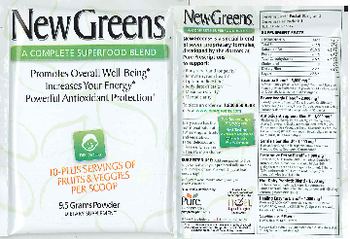 Pure Prescriptions, Inc. New Greens - supplement