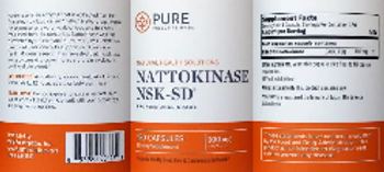 Pure Prescriptions Nattokinase NSK-SD - supplement