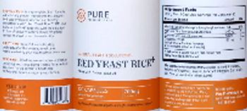 Pure Prescriptions Red Yeast Rice+ - supplement