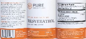 Pure Prescriptions Resveratrol 100 mg - supplement