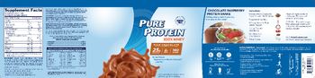 Pure Protein Pure Protein 100% Whey Protein Rich Chocolate - protein powder supplement