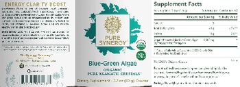 Pure Synergy Blue-Green Algae - supplement