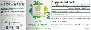 Pure Synergy Nettle - supplement