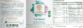 Pure Synergy PureNatal - supplement