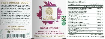 Pure Synergy Rapid Rescue - supplement