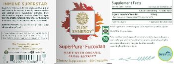 Pure Synergy SuperPure Fucoidan - supplement