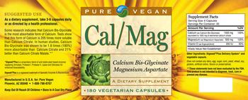 Pure Vegan Cal/Mag - 