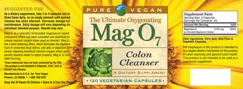 Pure Vegan Mag O7 - supplement