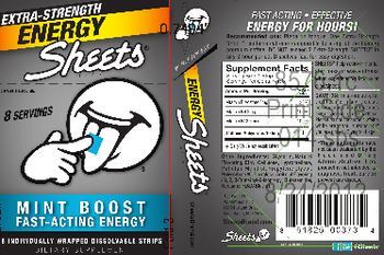 PureBrands Mint Boost Fast-Acting Energy - supplement