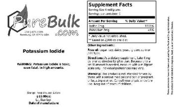 PureBulk.com Potassium Iodide - 