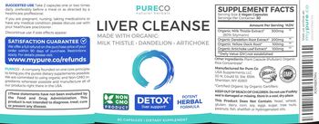 PureCo Liver Cleanse - supplement