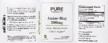 PureFormulas Amino-Mag 200 mg - supplement