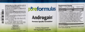 PureFormulas Androgain - supplement