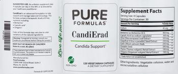 PureFormulas CandiErad - supplement
