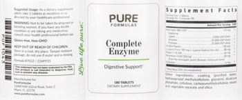 PureFormulas Complete Enzyme - supplement