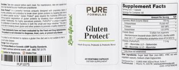 PureFormulas Gluten Protect - supplement