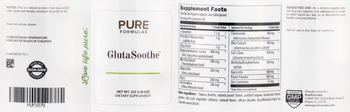 PureFormulas GluthaSoothe - supplement