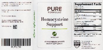 PureFormulas Homocysteine Support - supplement