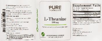 PureFormulas L-Theanine 100 mg - supplement