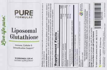 PureFormulas Liposomal Glutathione - supplement