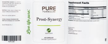 PureFormulas Prost-Synergy - supplement