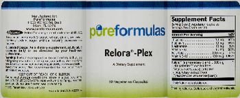 PureFormulas Relora-Plex - supplement