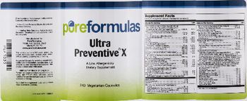 PureFormulas Ultra Preventative X - 