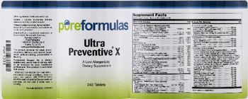 PureFormulas Ultra Preventative X - 