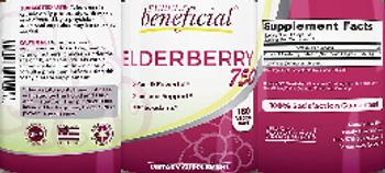 Purely Beneficial Elderberry 750 - supplement