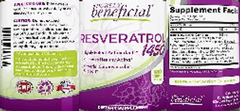 Purely Beneficial Resveratrol 1450 - supplement