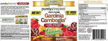 Purely Inspired Garcinia Cambogia + Fruit Burst - supplement