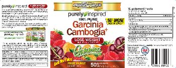 Purely Inspired Garcinia Camogia+ Fruit Burst - supplement