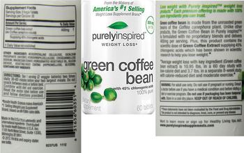 Purely Inspired Green Coffee Bean - supplement