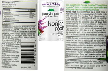 Purely Inspired Konjac Root+ - supplement