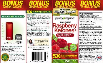 Purely Inspired Raspberry Keytones+ - supplement