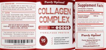 Purely Optimal Collagen Complex - supplement