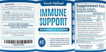 Purely Optimal Immune Support - supplement