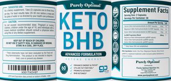 Purely Optimal Keto BHB - supplement
