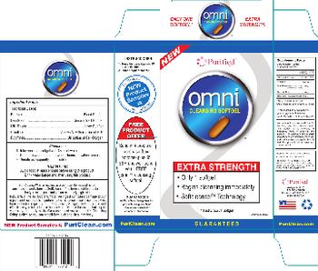 Purified Brand Omni Cleansing Softgel - supplement