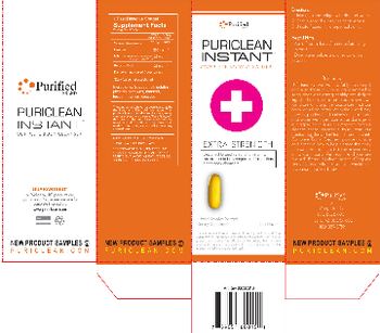 Purified Brand Puriclean Instant Extra Strength Fruit Flavor - supplement