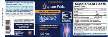Puritan's Pride Double Strength Joint Soother - supplement