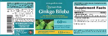 Puritan's Pride Ginkgo Biloba 60 mg - herbal supplement
