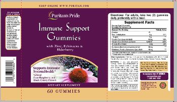 Puritan's Pride Immune Support Gummies - supplement
