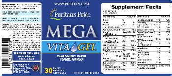 Puritan's Pride Mega Vita Gel - supplement