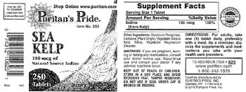 Puritan's Pride Sea Kelp - supplement