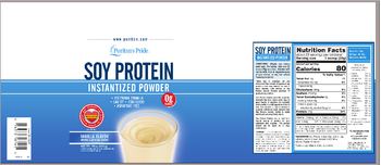 Puritan's Pride Soy Protein Instantized Powder Vanilla Flavor - supplement